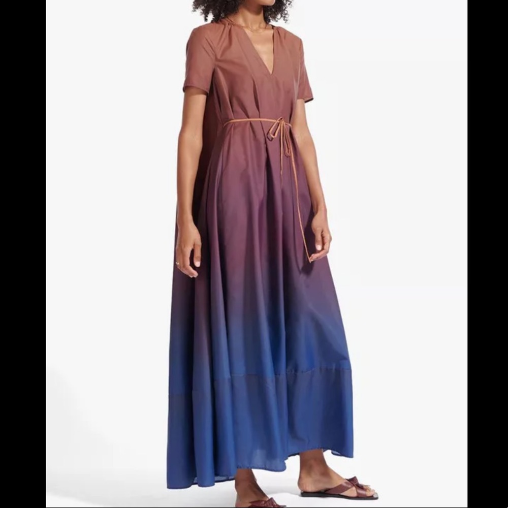Staud Kingsley ombré maxi dress S